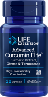 Advanced Curcumin Elite™ Turmeric Extract, Ginger & Turmerones - 30 Softgels