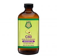 C60 in Organic Avocado Oil - 4 oz.