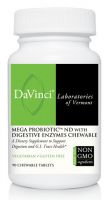 MEGA PROBIOTIC™ ND WITH DIGESTIVE ENZYMES CHEWABLE